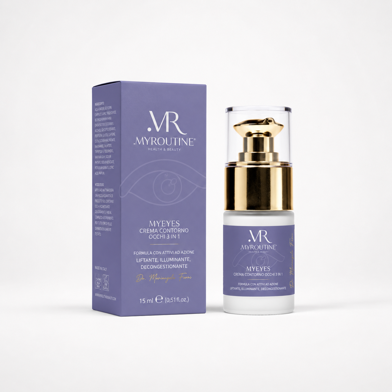 MyEyes Crema Contorno Occhi 3 in 1